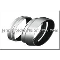 LH-JX100 Lens Hood LA-49X100 Adapter Ring For FUJIFILM Fuji Finepix X100 Silver/black