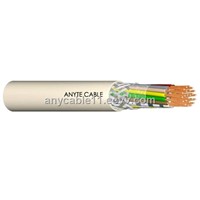 LiYCY PVC insulated braid shield flexible control cable