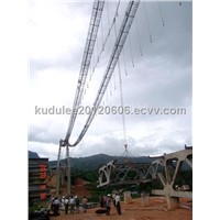 Lifting crane for stone