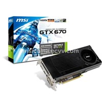 MSI NVIDIA GeForce GTX 670 GTX670 Graphics card video card