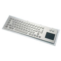 Metal Keyboard with Touchpad