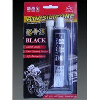 Newcangbao 3 +3 RTV hi-temp gasket maker silicone sealant (red, black, gray)
