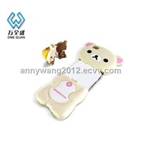 Newest Cute Bear 3D silicone case for iphone 4s for Christmas gifts