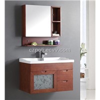 Oak cabinets factory offer waterproof basin cabinets