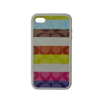 PC case with pattern for iPhone 4S