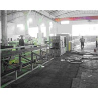 PE pipes extrusion molding production line