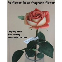 PU Flower rose   Real touch feelings Fragrant Flower Artificial Flower