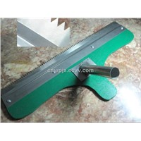 Paint Notched Squeegee for self leveling flooring