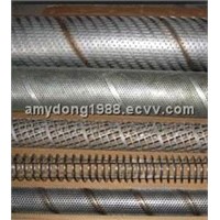 Perforated Metal Mesh spiral welded filter tube