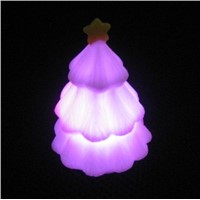 Plastic Xmas Tree Decorative Lamp