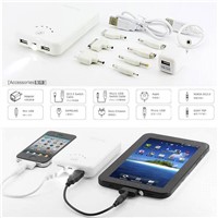 Portable Battery Pack for iPhone4s, iPad 2 ,Galaxy Tab with 11200mAh High Capacity