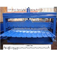 Russian Style C10 Roof Panel Roll Forming Machine