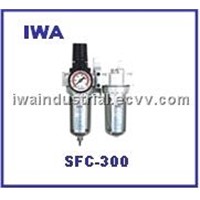 SFC series FRL (air filter+regulator+lubricator)