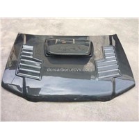 SG charge speed style carbon fiber hood for 2002-2005 Subaru Forester