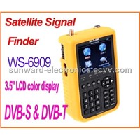 Satlink WS-6909 Digital Satellite And Aerial Finder Meter DVB-S &amp;amp; DVB-T COMBO Meter
