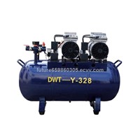 Silent oil free air compressor 145L/min