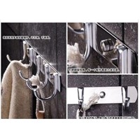 Stainless steel coat hook door Hook  / clothes hook clothes hook row hook Specials offer 4-8 hook