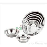 Stainless steel soup basin