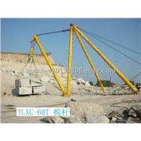 TLXC mast crane for construction mining