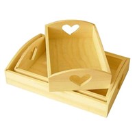 Table Decorations Wooden Tray