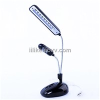 USB light & fan with stand 9*LED