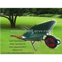 WB4500 galvanized tray wheel barrow