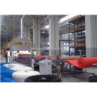 XPE chemical cross-linking foam sheet production line