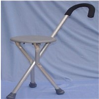 aluminum crutch with seat