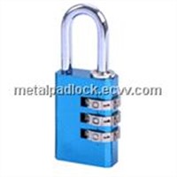 brass padlocks, combination locks (TL330-blue)