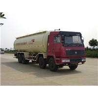 bulk powder transport truck