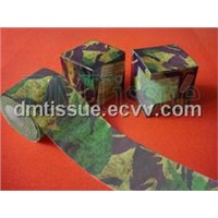 camouflage printed toilet paper