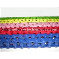 colored motorcycle chains