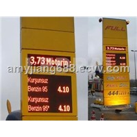fuel station signage