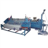 full automatic chain link fence machine,plc control