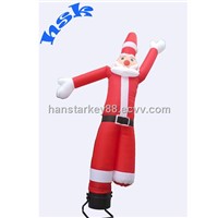 funny inflatable Christmas decoration air dancer sky dancer for advertisement or promotion