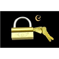 golden spray camel padlock