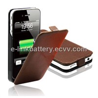 iPhone protective films leather battery case