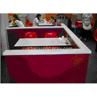 modified acrylic solid surface table top