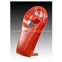portable mini fan (work with 4*AA battery,not included)