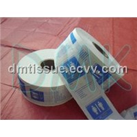 printed jumbo toilet tissue, jumbo rolls