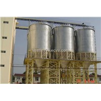 silos rice storage