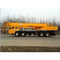 used crane with truck of 90tons heavy construction machine to offer