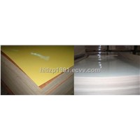 yellow and white polyester plywood