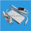 Universal Laptop AC Adapter with LCD Display, Comes in White, Suitable for MP3, Cameras and Mobiles
