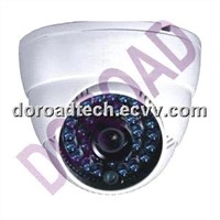 Color CCD Dome CCTV Camera with IR 35m