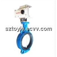 D971X-10 electric butterfly valve/electric valve/regulating valve