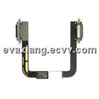 For iPad 3 Dock Connector Charging Port Flex  Cable Ribbon Replacement