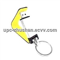 Hot-Selling 32GB Leather USB 2.0 Flash Disk