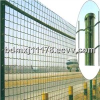 PVC coated Holland welded wire mesh fence  for home and garden