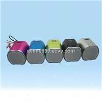 Professional Portable MP3 Mini Speaker for USB and TF With FM radio